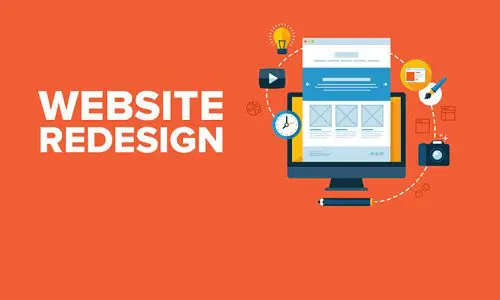 website redesign services company india